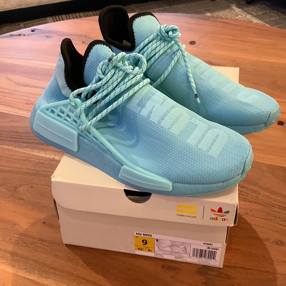 π§ New Clear Aqua Pharrell size 9 - Picture 2 of 11